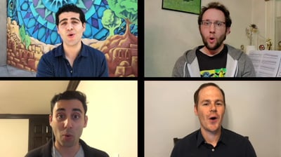 ה'מכביטס' בביצוע קצרצר ל"והיא שעמדה"