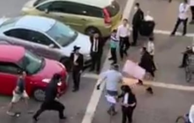 קיצוני 'הפלג' ספגו מכות במודיעין עילית. צפו