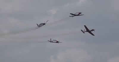 תיעוד: מטס חיל האוויר מעל בית חולים 'בילינסון'