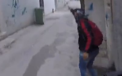 תיעוד: מסתערבים פועלים במחנה הפליטים