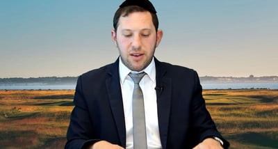 הרב נפתלי וסרמן עם רעיון וחידה לפרשת אמור. צפו