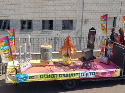 אסור להדליק מדורות? בחב"ד מצאו פיתרון