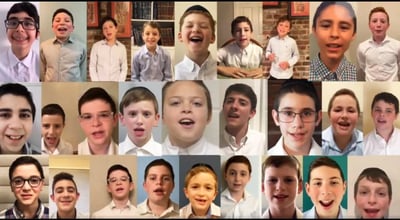 פרחי בני הישיבות בקליפ ווקאלי: "את פניך"