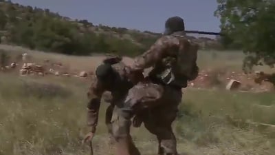 כך מתאמנים לוחמי החיזבאללה נגד ישראל