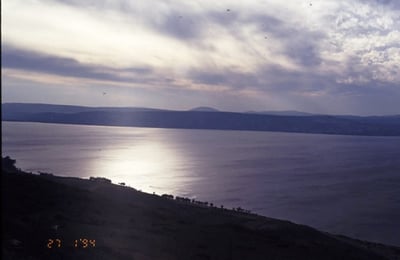 מיקומה המשוער של בארה של מרים בכינרת
