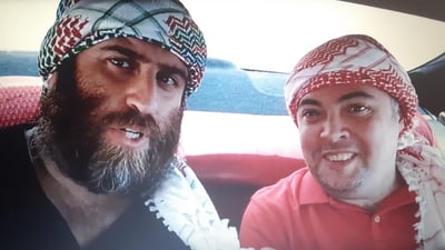 סלע וקמיסר במסע בירדן