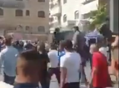 ירושלים: יריות שמחה על שחרור אסיר • צפו