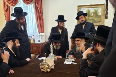 האדמו"רים מסקולען וסאטמר
