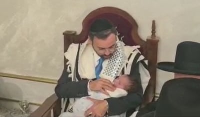 חבר הכנסת אוריאל בוסו היה הסנדק לנכדו
