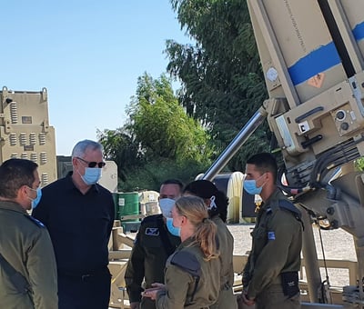 גנץ, בסיור היום