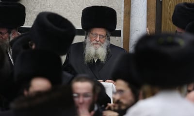 הגר"ש אלתר בשמחת תורה