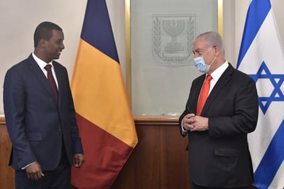 נתניהו לבכירים מצ'אד: "לקדם את היחסים בינינו"