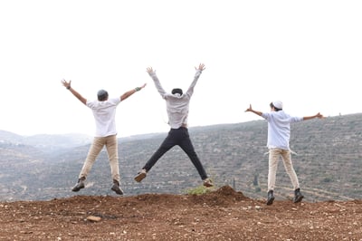 "הנחבאים אל הכלים" בסינגל: "בך בטחו"