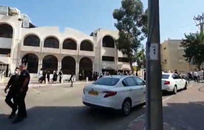 השוטרים כורזים לחסידים בראש השנה