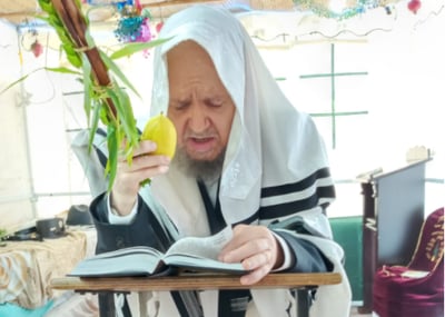 תיעוד מיוחד מסוכת הגאון רבי מאיר מאזוז