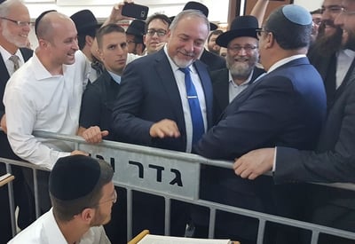 ליברמן והחרדים, בימים יפים יותר