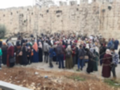 אלפים בהר הבית, אלפיים שב"חים נתפסו