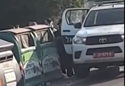 רגע מעצר הרב החשוד
