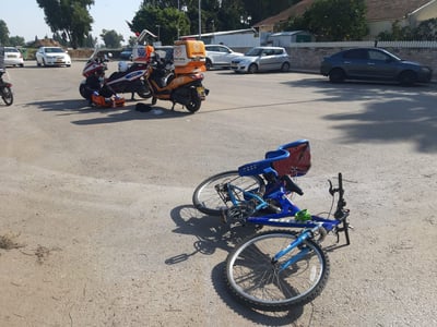 זירת התאונה