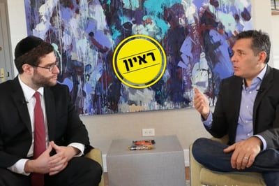לובצקי יחד עם הרב בנימין גולדשמידט