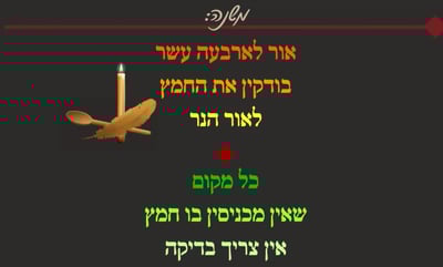 מסכת פסחים, דף ב' • סיכום והמחשה של הדף היומי