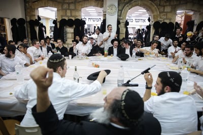 ארכיון, התוועדות חג הגאולה בישיבת חב"ד בצפת