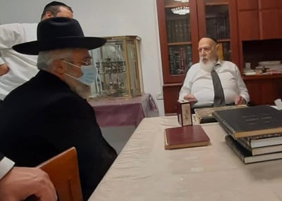 נשיא המועצת בירך את רבה הנבחר של חדרה