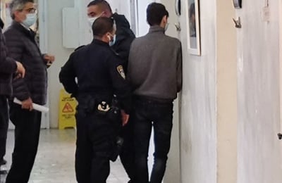 החשוד בבית המשפט