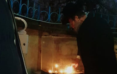 נרות החנוכה המיסו את הקור של מולדובה