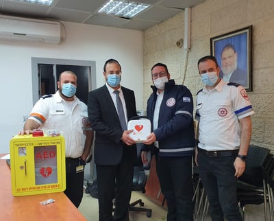 חיים רבים כבר ניצלו ברחבי הארץ באמצעות מכשירי הדפיברילטור של מגן דוד אדום