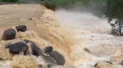 וואו: הזרימה האדירה בנהר הירדן ובמפל סער • צפו