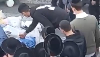 רגע תחילת ההצתות בבני ברק