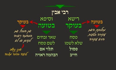מסכת פסחים, דף ע"ב • סיכום והמחשה של הדף היומי