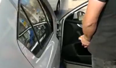 הנהג מונית נתפס