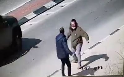 רגע ניסיון הפיגוע