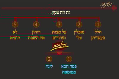 מסכת פסחים, דף צ"ה • סיכום והמחשה של הדף היומי