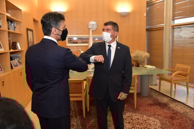 שר החוץ לשגריר האמירתי: "יום היסטורי"