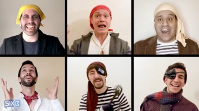 להקת Six13 בקליפ פסח המסורתי: פסח פיראטי
