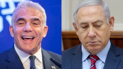 נתניהו ולפיד