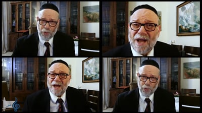 אריה ברונר שר ומדבר על פרשת שמיני