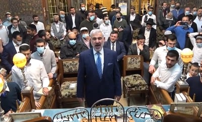 "תפילה חגיגית"; כשמשה חבושה פייט את 'התקווה' • צפו