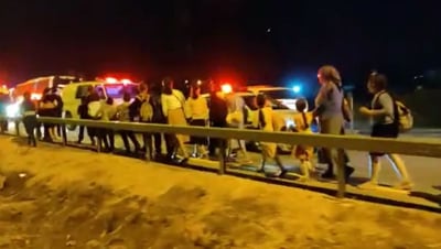 אחרי האסון: כך האלפים התפנו מהר מירון