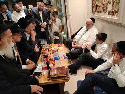 חברי סיעת ש"ס בי-ם ניחמו את המשפחות