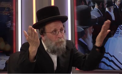 העסקן שהזהיר והוגדר כמשוגע בריאיון סוער