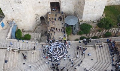 הצעדה בשער שכם, בשנים עברו