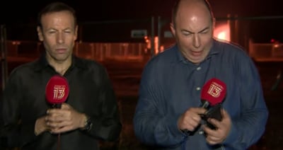 נס בגבול: יירוט מאחורי כתבי ערוץ חדשות