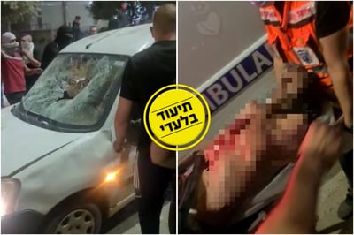 הרופא הערבי הגן בגופו על הפצוע היהודי