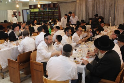 בבית המדרש 'אביר יעקב' - סאדיגורה חגגו שבע ברכות
