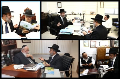 הרב הציג בפני הרבנים את פעילות המכון בקרב החקלאים שומרי השמיטה, את הפעילות בהפצת תורת השמיטה וכן את אופני הנחלתה בקרב הדור הצעיר