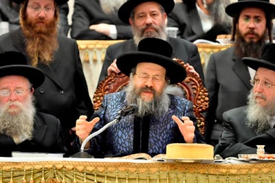 הרבי נושא דברים